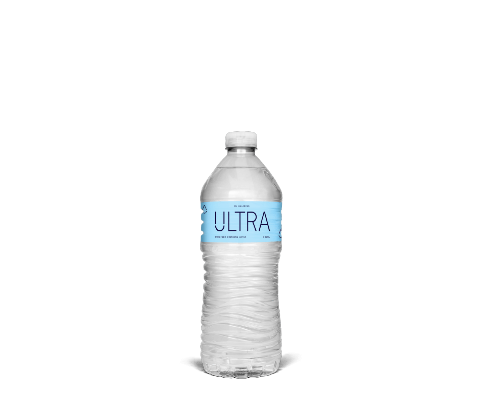 ULTRA 600ml Purified Drinking Water PET NuPure Beverages