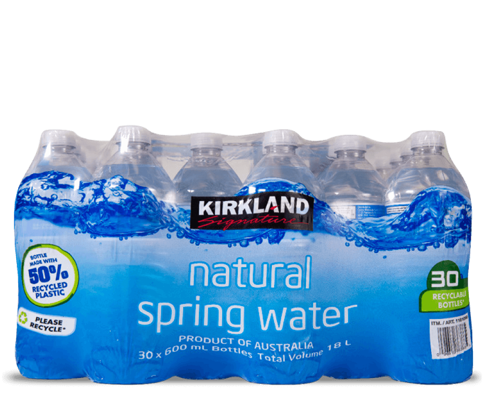 Aldi 600ml Round PET 24 Pack NuPure Beverages