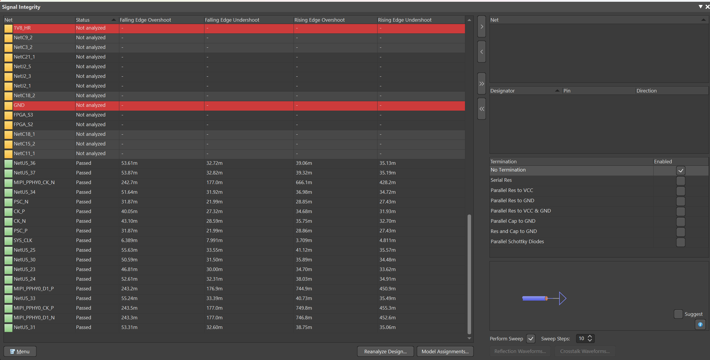 Using the Signal Integrity tool in Altium Designer Part 1