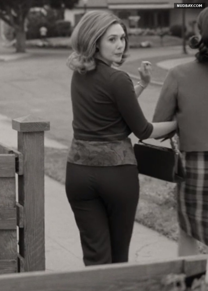 Elizabeth Olsen Ass & Booty in TV series WandaVision – Nudbay