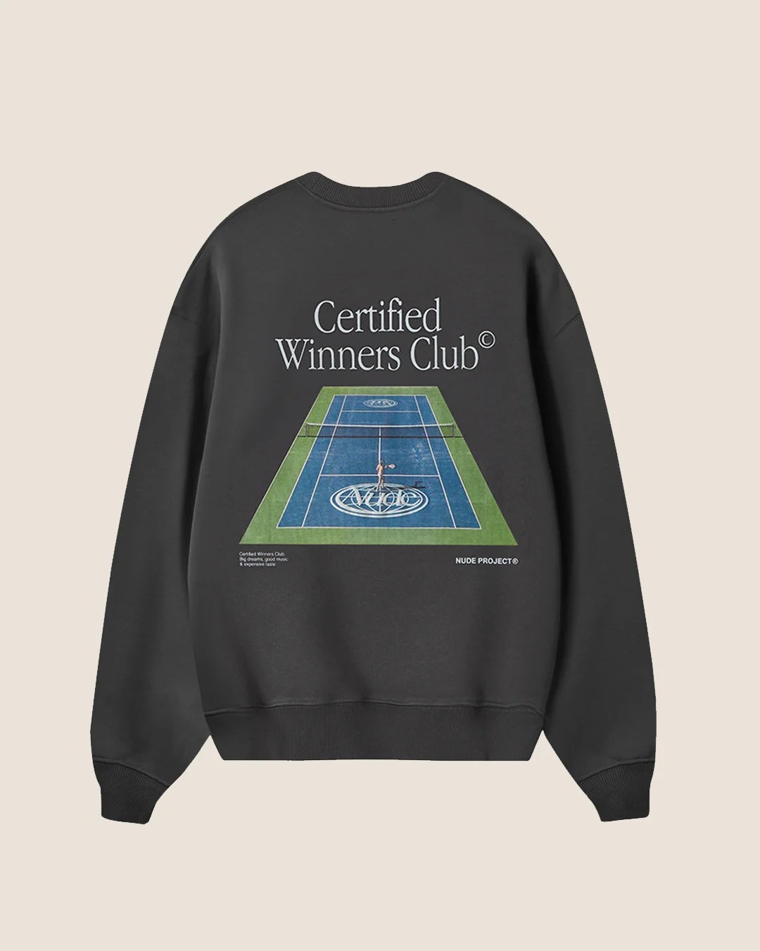 TENNIS CREWNECK ASH NUDE PROJECT