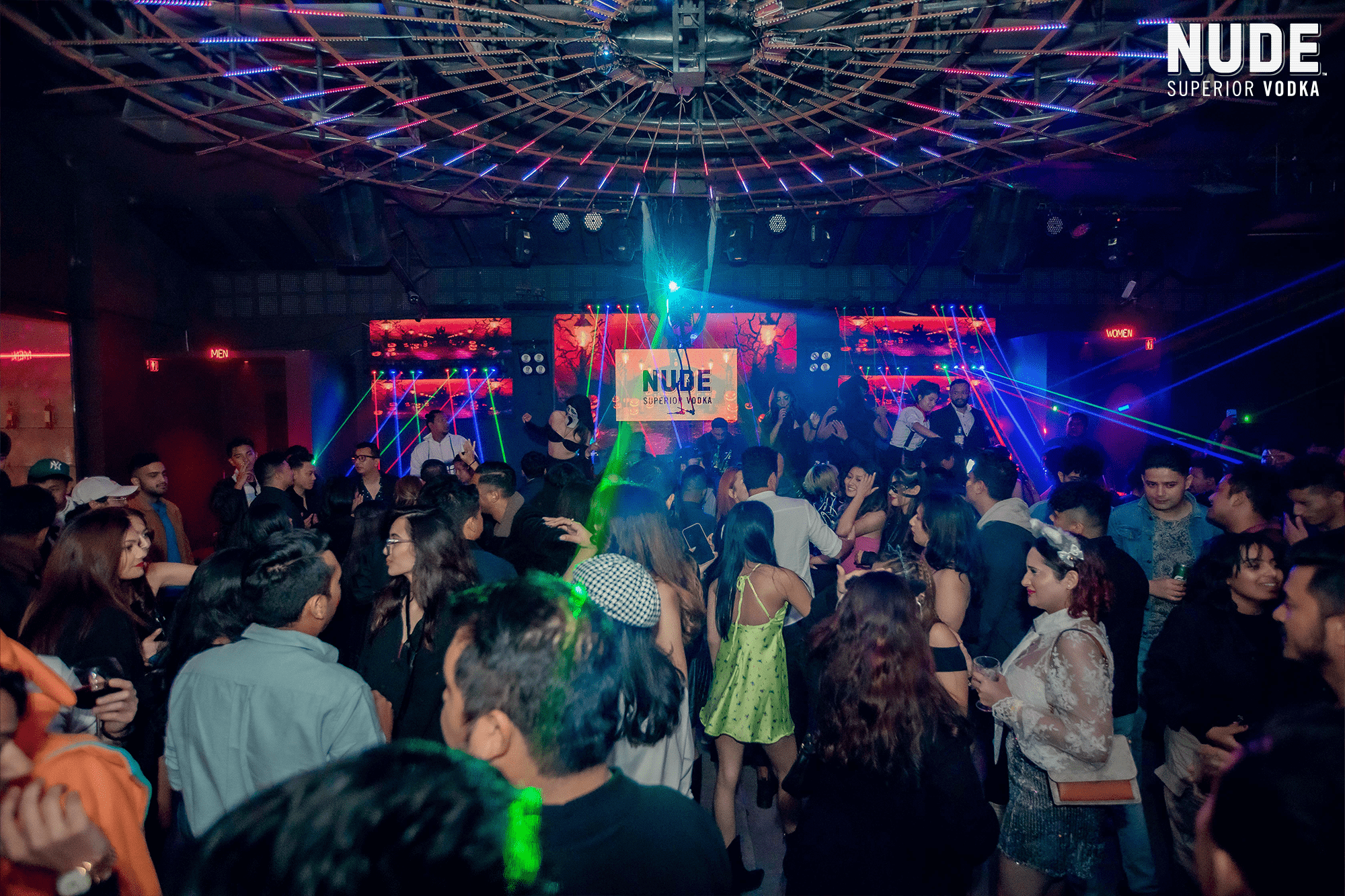 NUDE Halloween Party at Karma Lounge