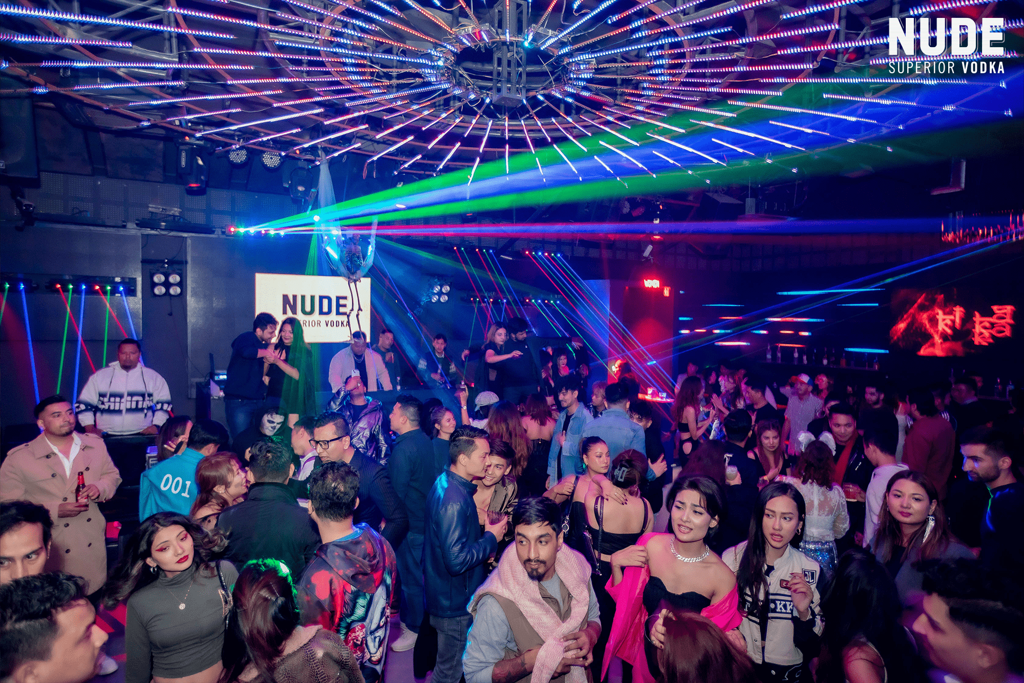 NUDE Halloween Party at Karma Lounge