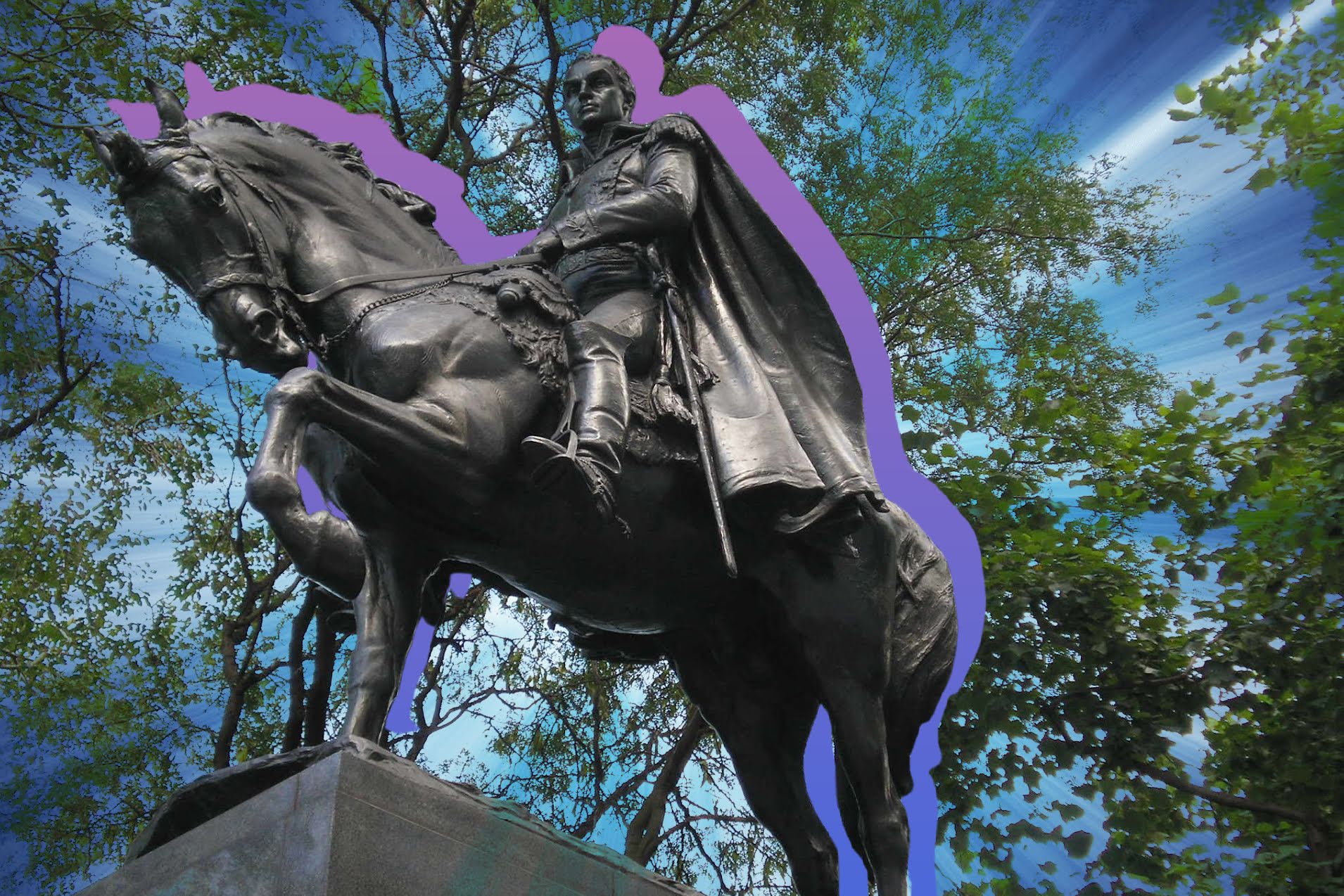 'El Libertador,' A Monolith Dedicated to Bolívar, the Man Who Freed