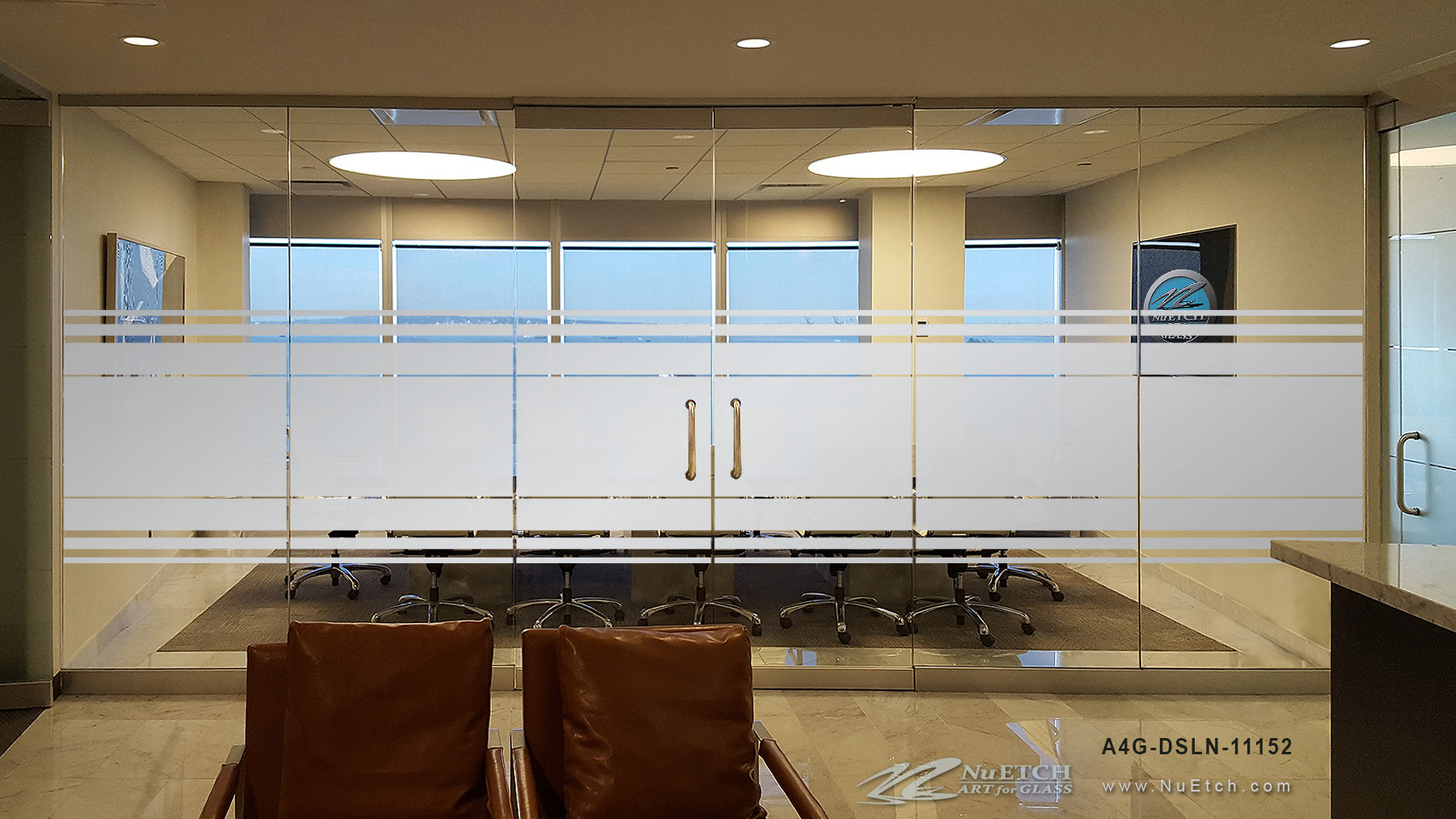 Privacy for Office Glass NuEtch Art for Glass