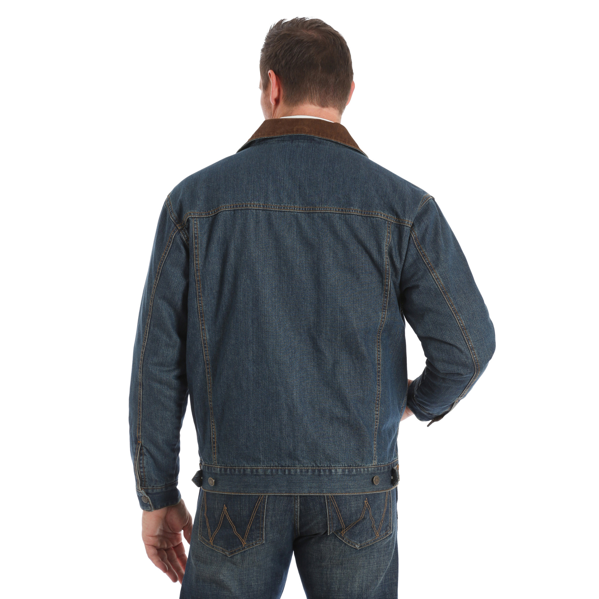 Wrangler® Concealed Carry Blanket Lined Denim Jacket El Nuevo Rancho