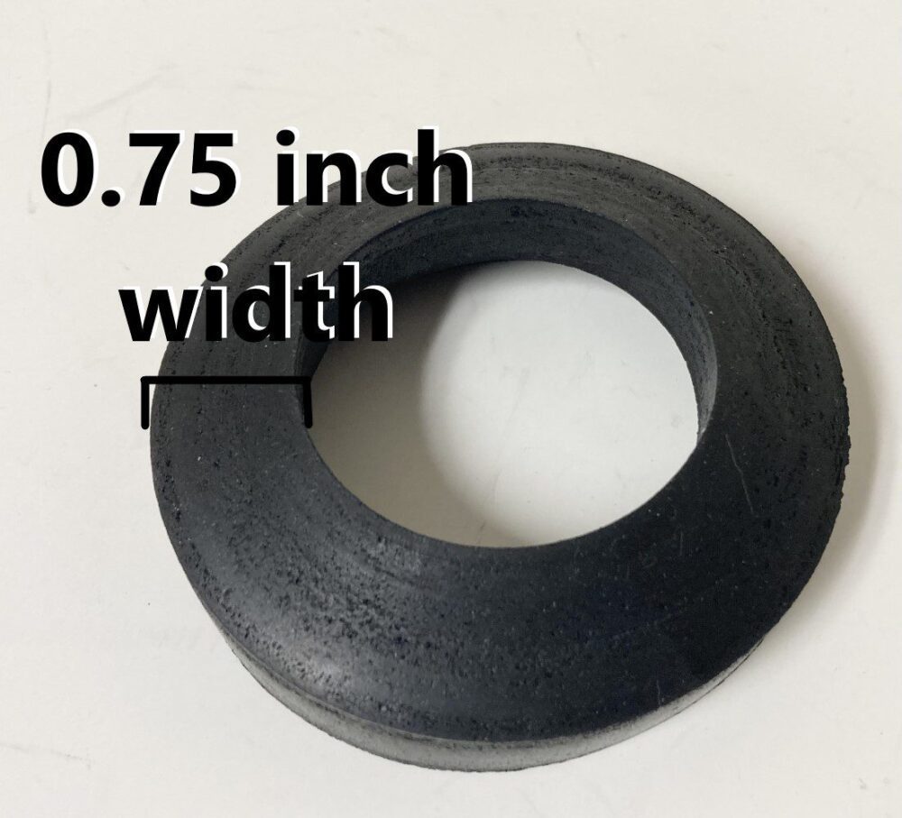 2.5inch Flush Valve Rubber Gasket For 2 Piece Toilet By Nuflush NuFlush