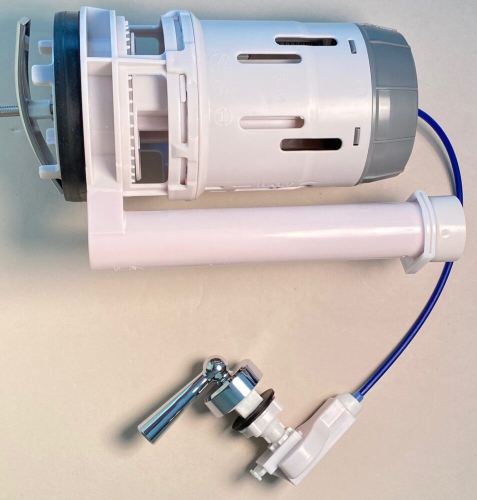 3 inch, One Piece Dual Flush, Flush Valve with Cable Controlled Handle