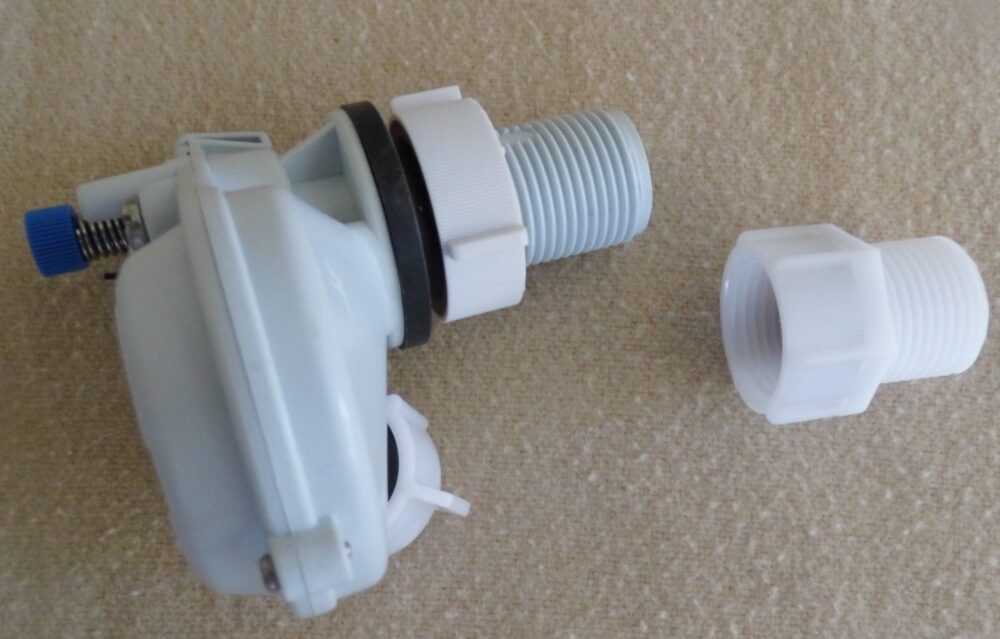 Toilet Flush Valve, High Speed FillValve With 7/8 Inch Screen Adapter