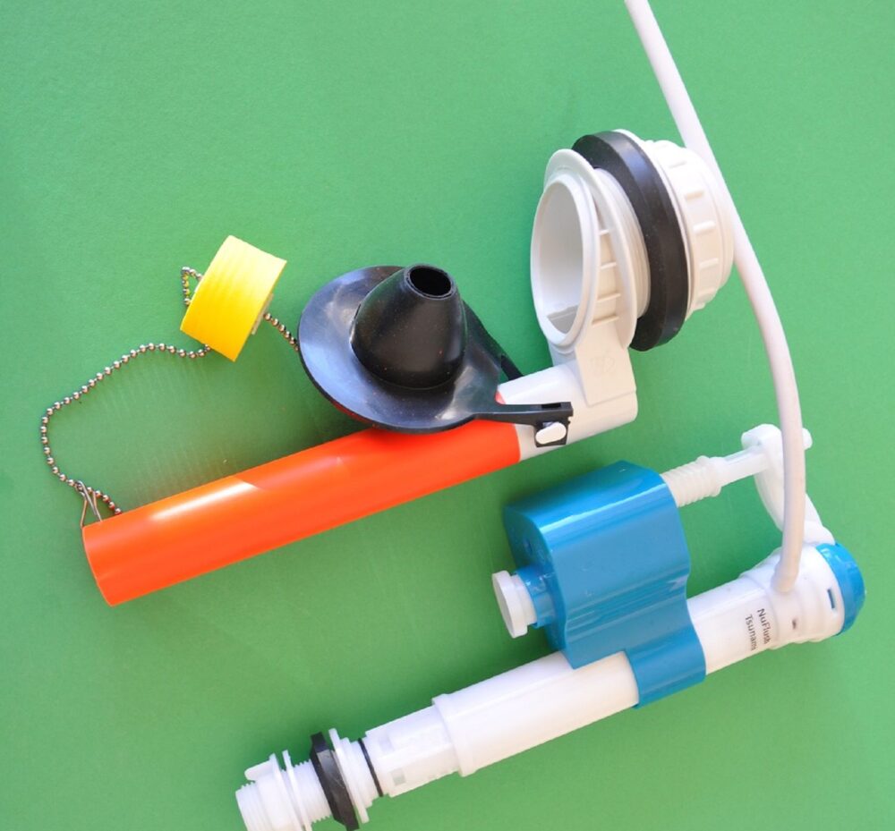 Toto Replacement Flapper Valve Assembly adjustable & "Ballcock