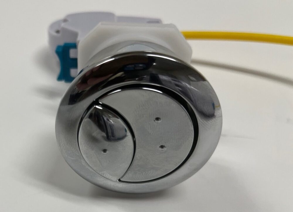 Sterling Toilet Dual Flush Cable Flush Valve With Button, 2.5 Inch