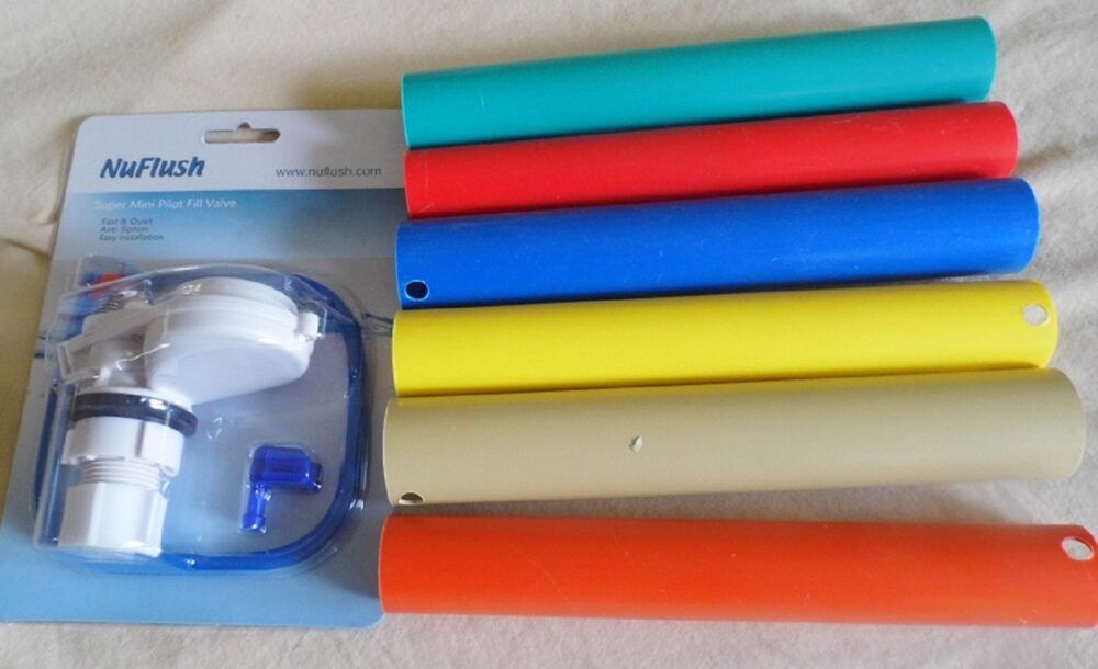 St. Thomas Repair Kit Hispeed Valve & 3 Overflow Extension Tubes