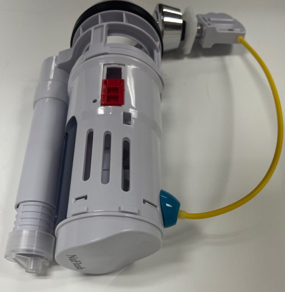 Jacuzzi Cable & Button Dual Flush Valve For 2.5Inch Two Piece Toilets