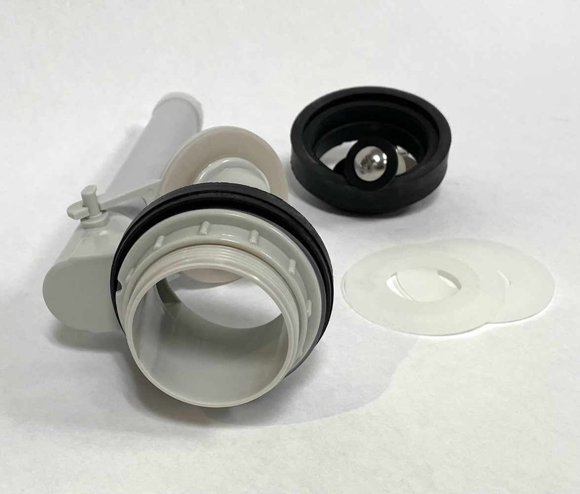 Gerber 99649 Flush Valve, 2inch Flush Valve W/ 2 Extra Replaceable