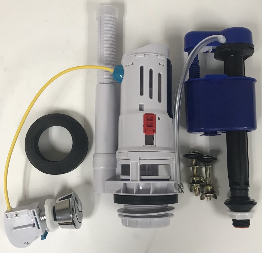 2.5 Inch Adjustable Flush Valve And Tower Fill Valve For 2 Piece