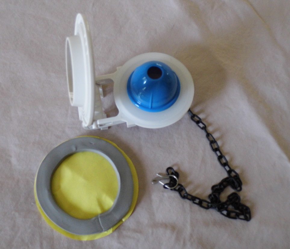 2.5 Inch Sealing Toilet Flapper For Larger Flush Holes NuFlush