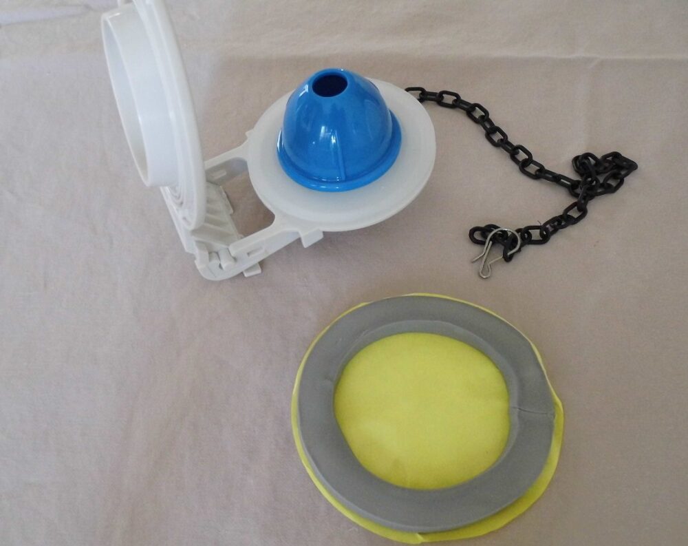 2.5 Inch Sealing Toilet Flapper For Larger Flush Holes NuFlush