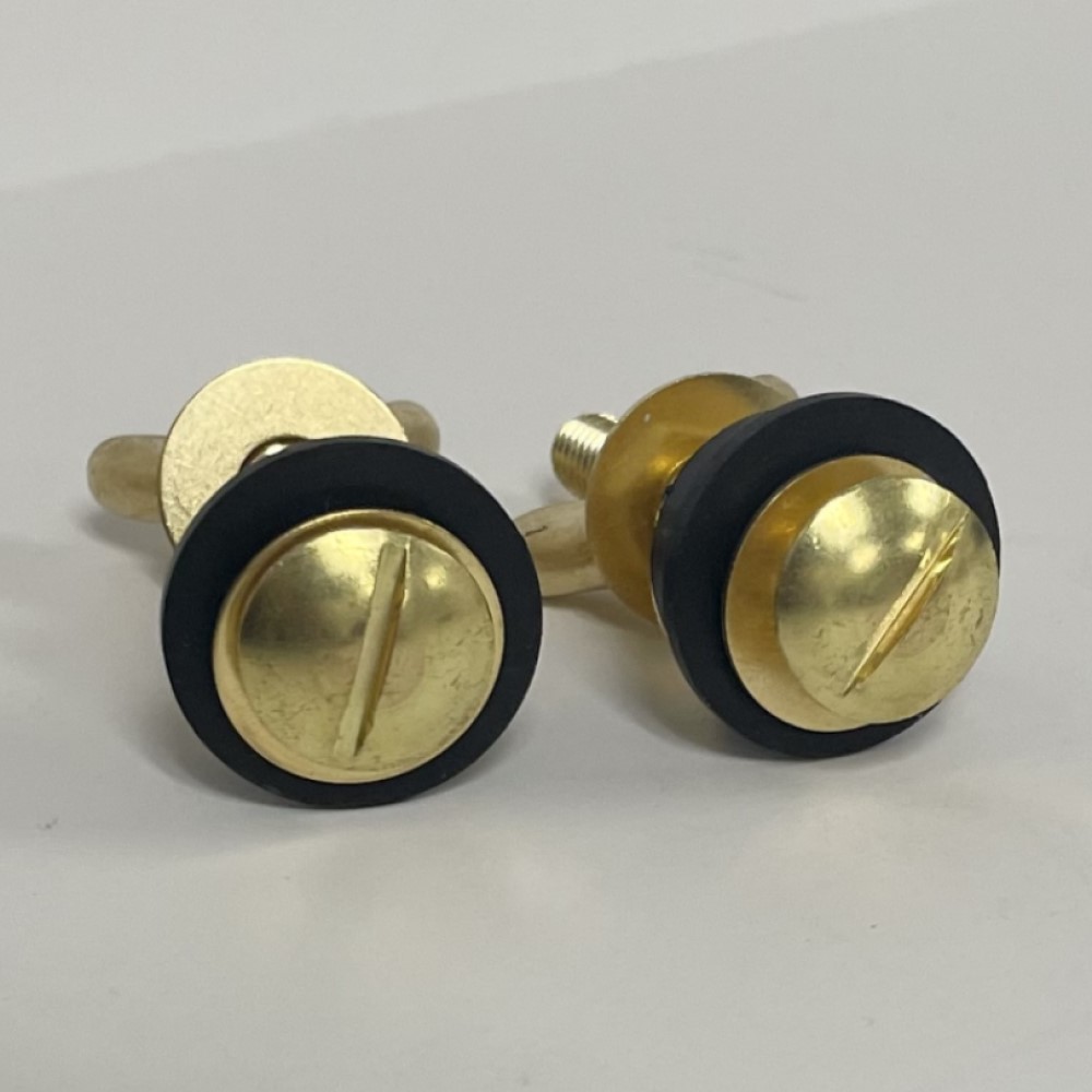 Toilet Bolts, Tank To Bowl, 2 & 1/4 Inch Brass Bolts - NuFlush