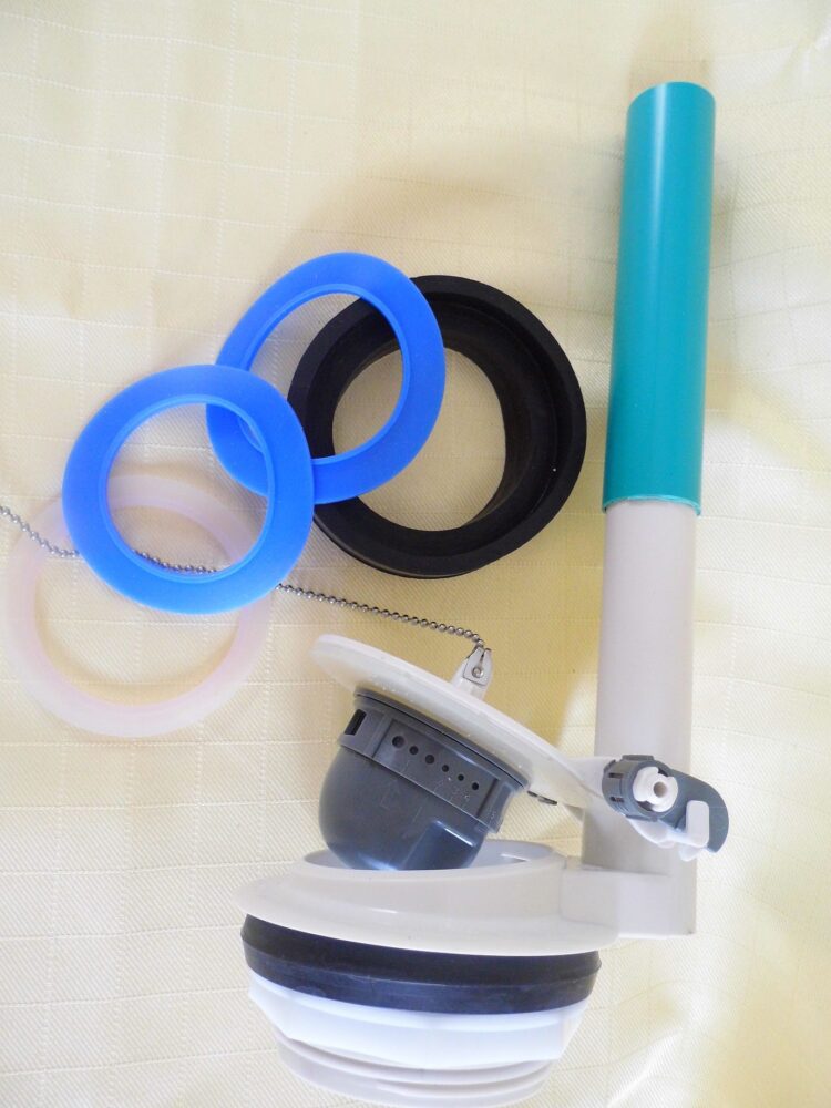 Regency Royal 3Inch Twopiece Flush Valve With Adjustable Tube & Two