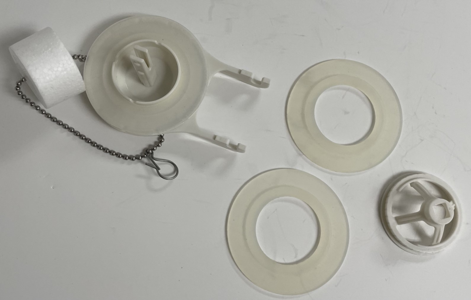 2inch Flapper With Two Extra Silicone Seals NuFlush