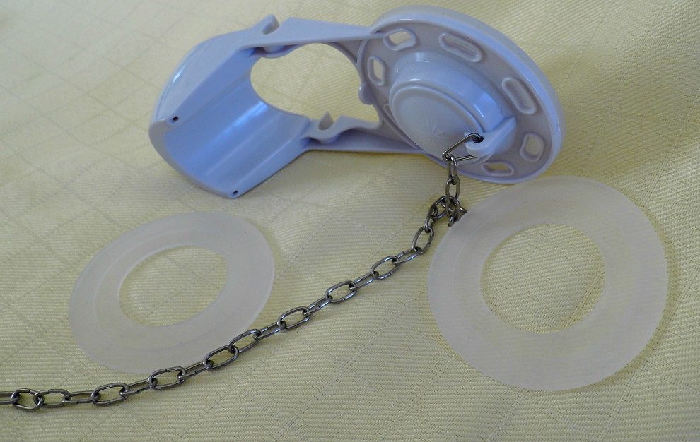 Two Inch Flapper Valve, Counterbalanced so the Flapper Valve Stays Up