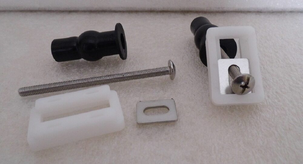 Expanding Toilet Bolt Fasteners, Mounting Seat Anchor Hardware for