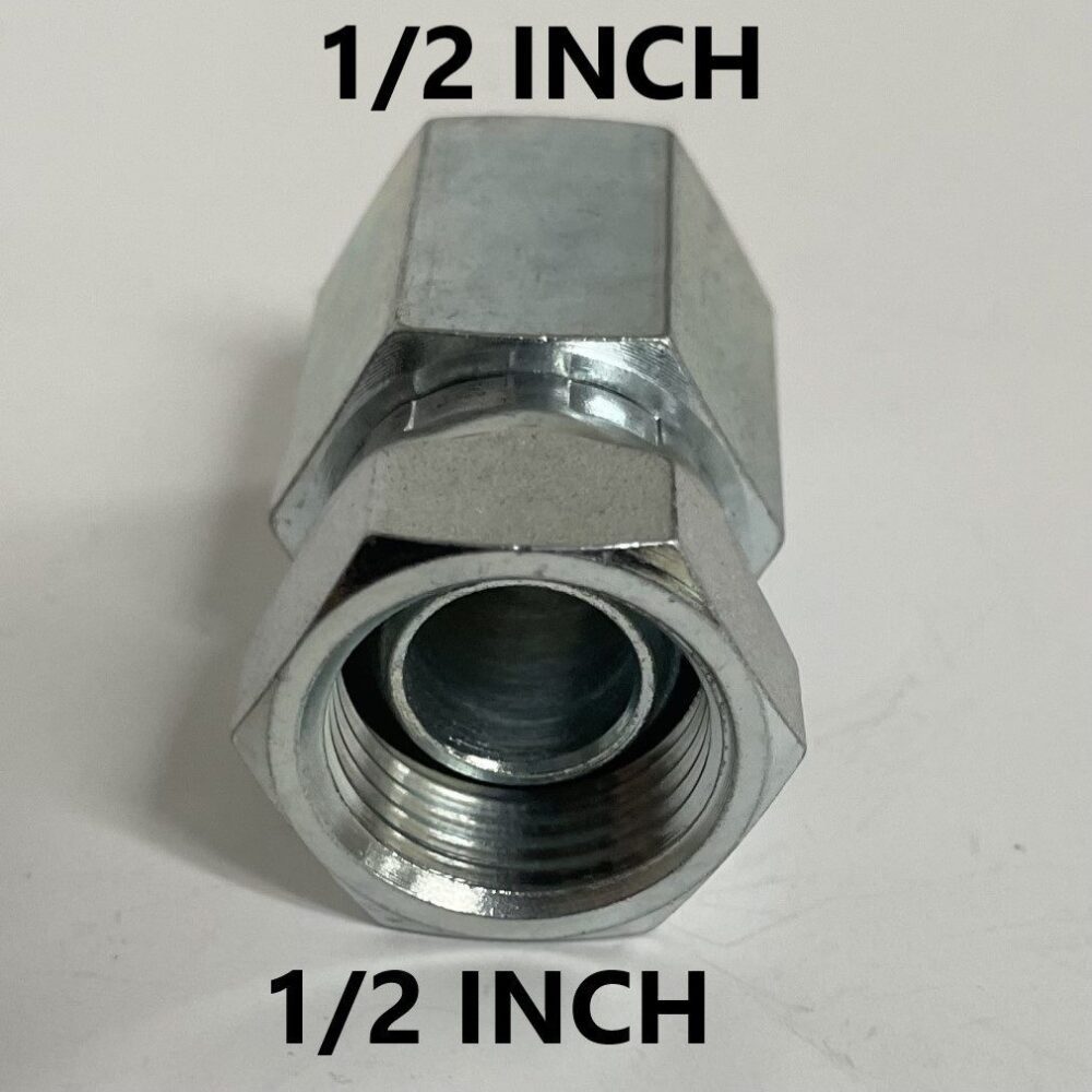 Pipe Adapter For Toilet, (1/2inch Swivel Female, 1/2inch Female