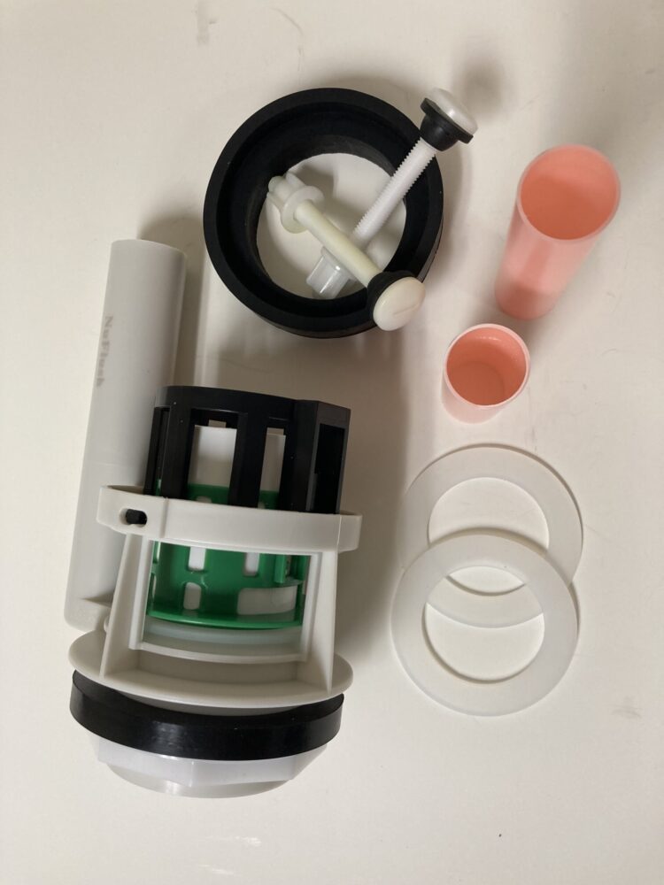 Kohler 1024385 3Inch Flush Valve With Extension Tubes And 2 Extra