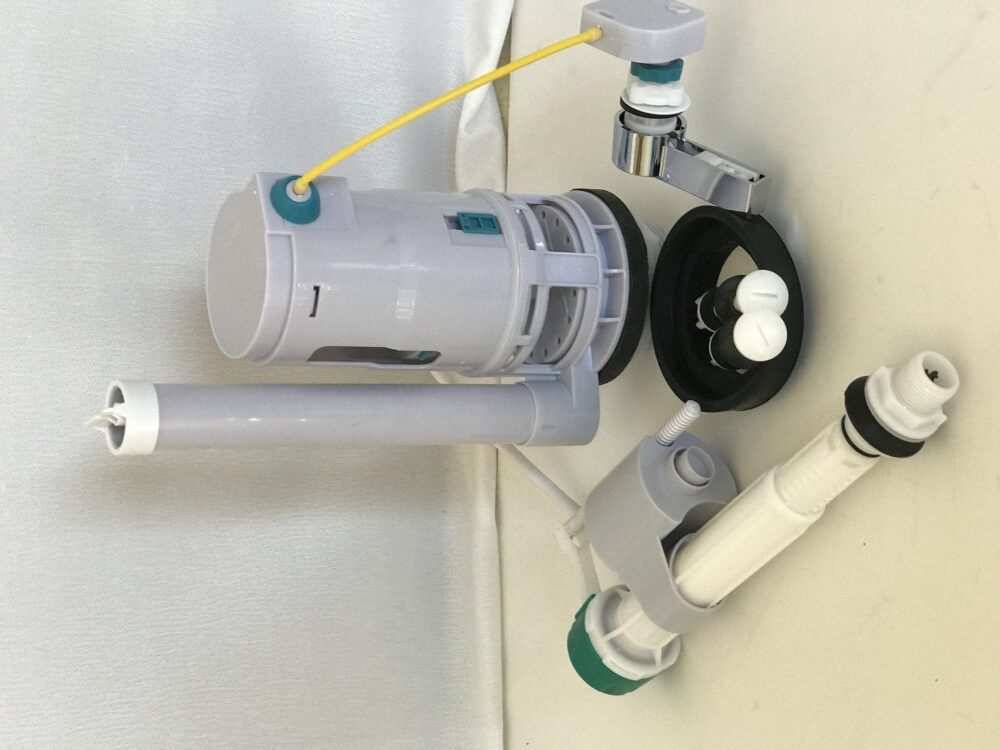 2 Inch Two Piece Canister Flush Vlave With Adjustable Fill Valve - NuFlush