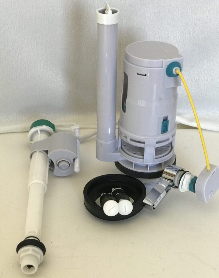 Adjustable Height Fill Valve And Dual Flush Valve For 2inch 2 Piece