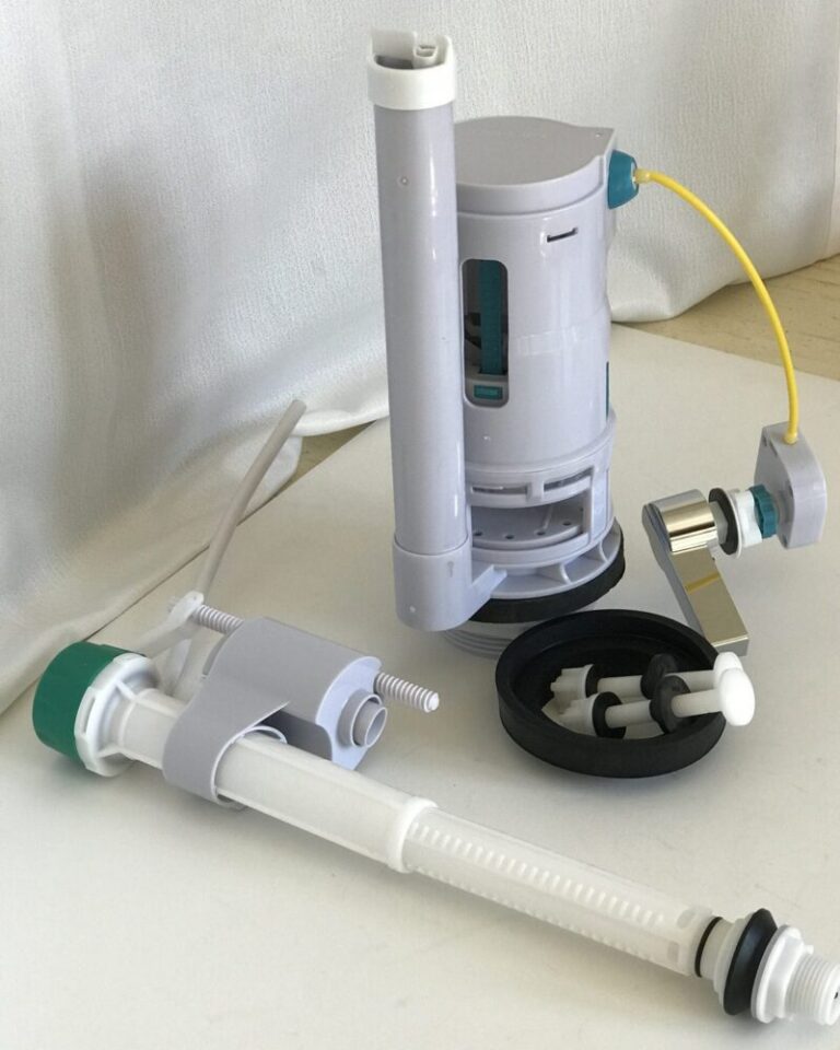 Adjustable Height Fill Valve And Dual Flush Valve For 2inch 2 Piece