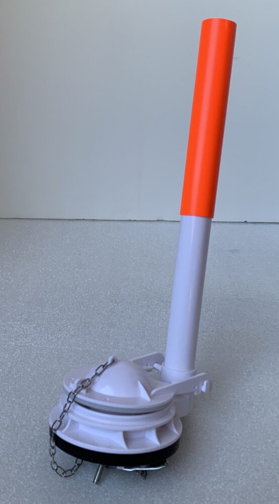 3 Inch Flush Valve Assembly With Overflow Extension Tube NuFlush