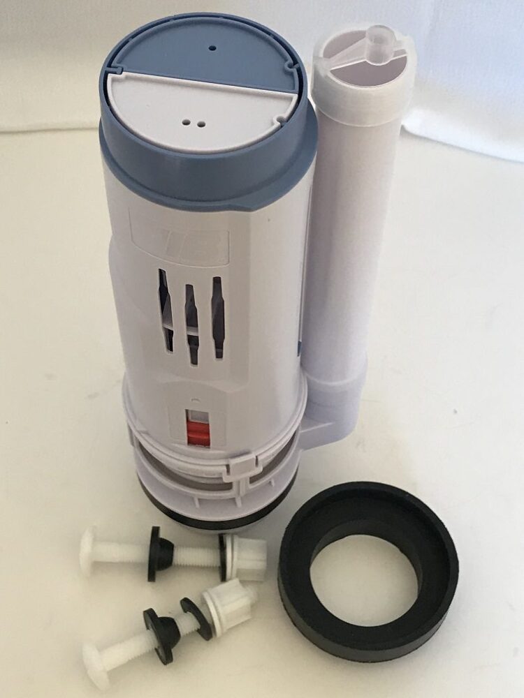 Toto THU435 Flush Valve Assembly For Aquia, Top Button Flush Valve For