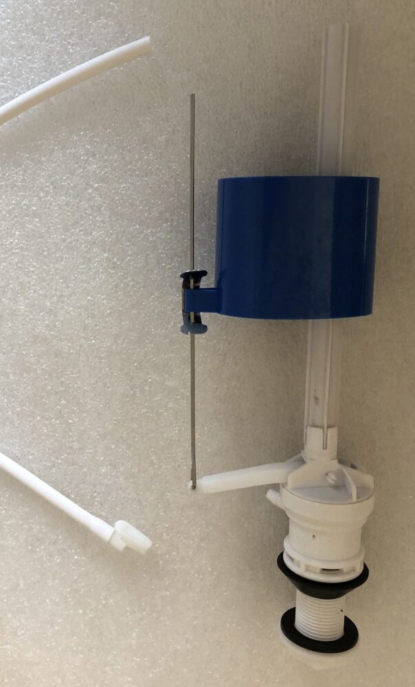 Small Toilet Tank Fill Valve By NuFlush, Extra Light & Simple. NuFlush