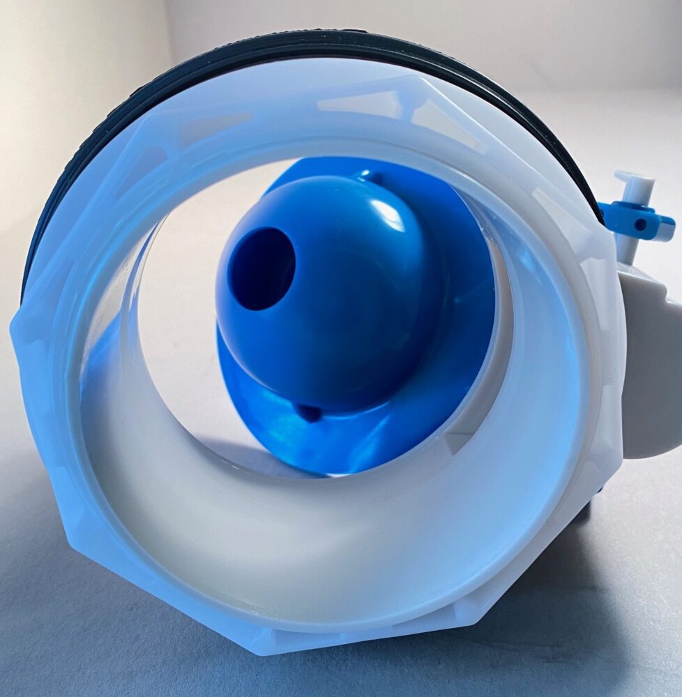 Crane Toilet Flush Valve For Model Number 7404, Two Piece Toilet For 3.