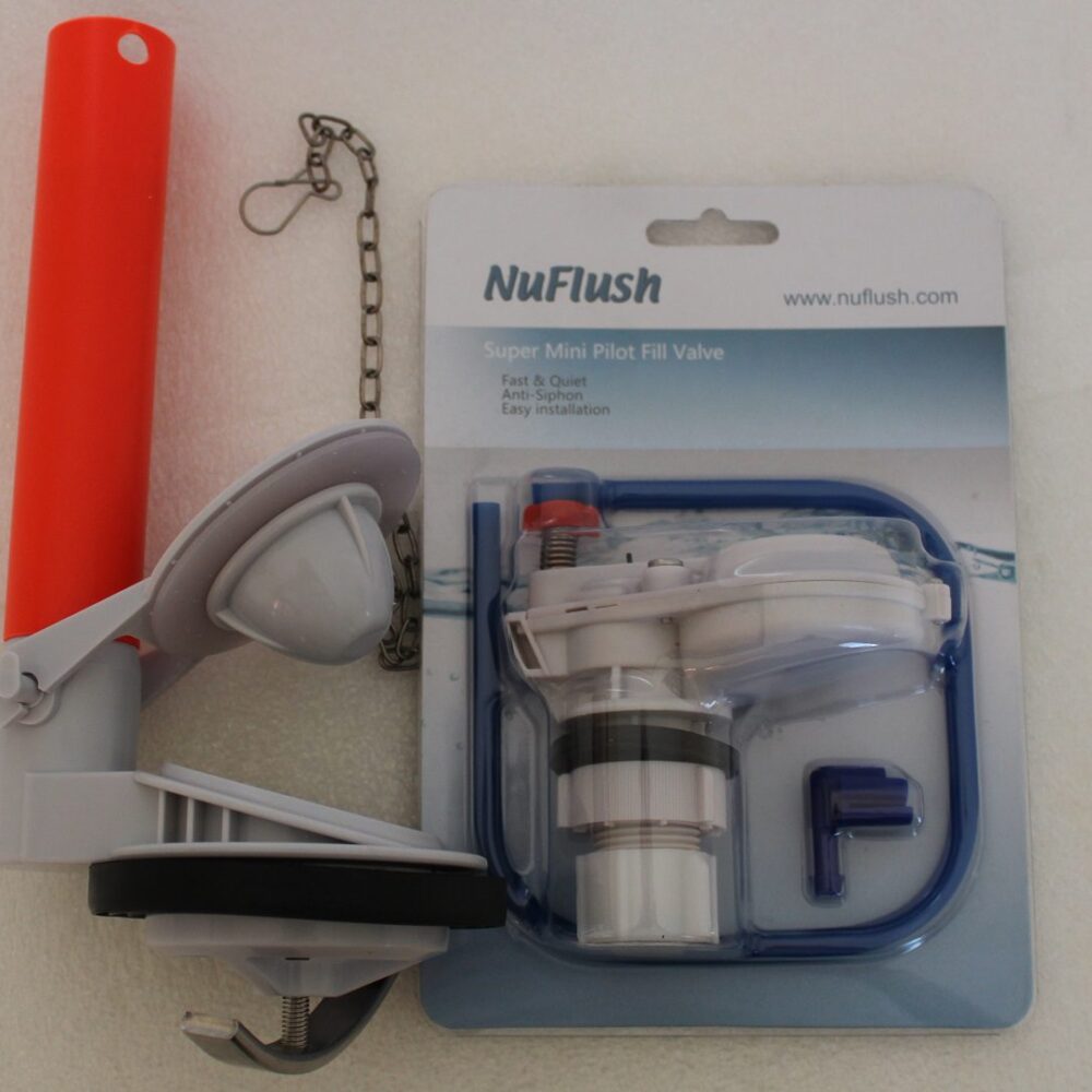 Fast And Quiet Mini Fill Valve And 2.5inch Flush Valve For One Piece