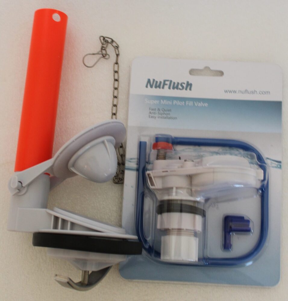 Fast And Quiet Mini Fill Valve And 2.5inch Flush Valve For One Piece