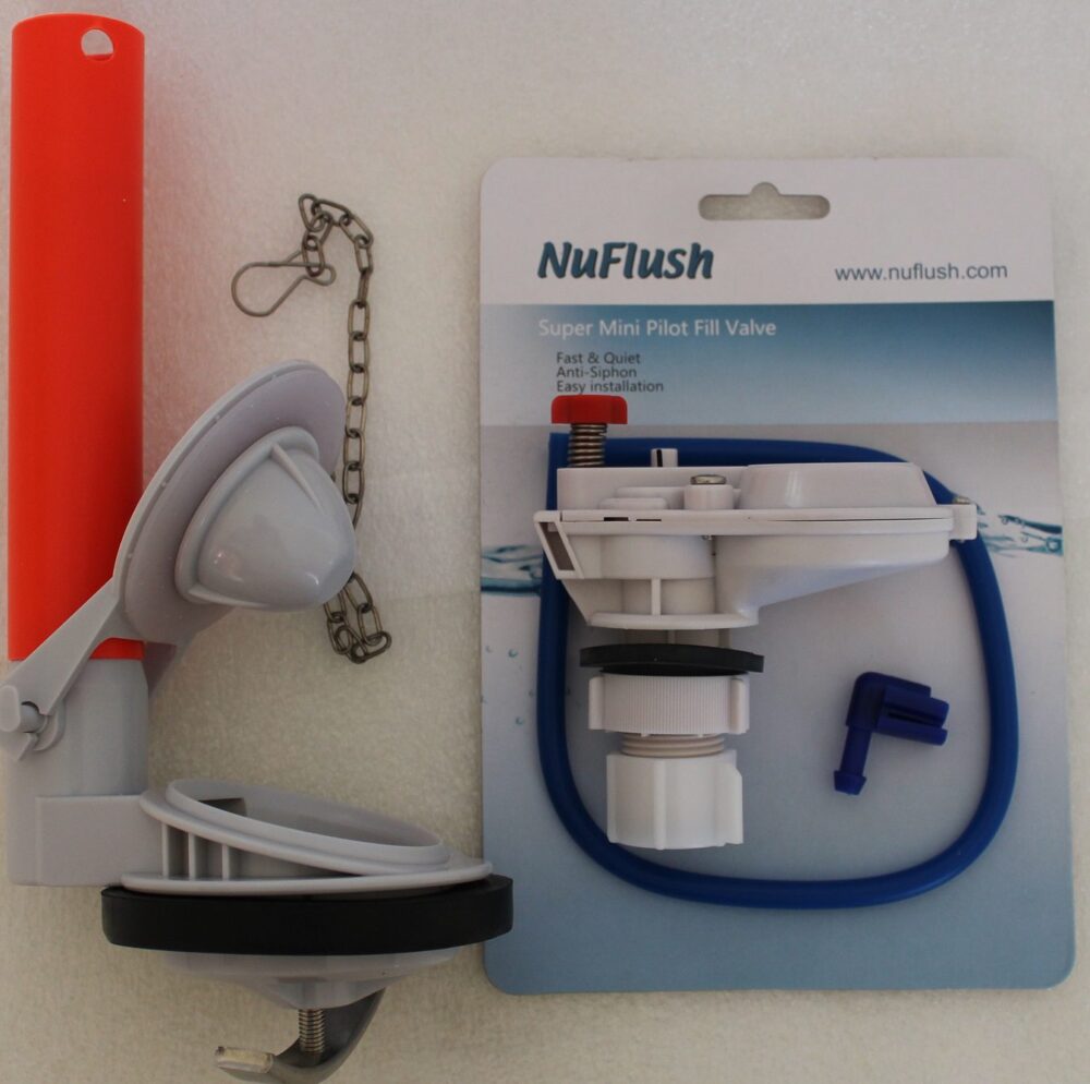 Fast And Quiet Mini Fill Valve And 2.5inch Flush Valve For One Piece