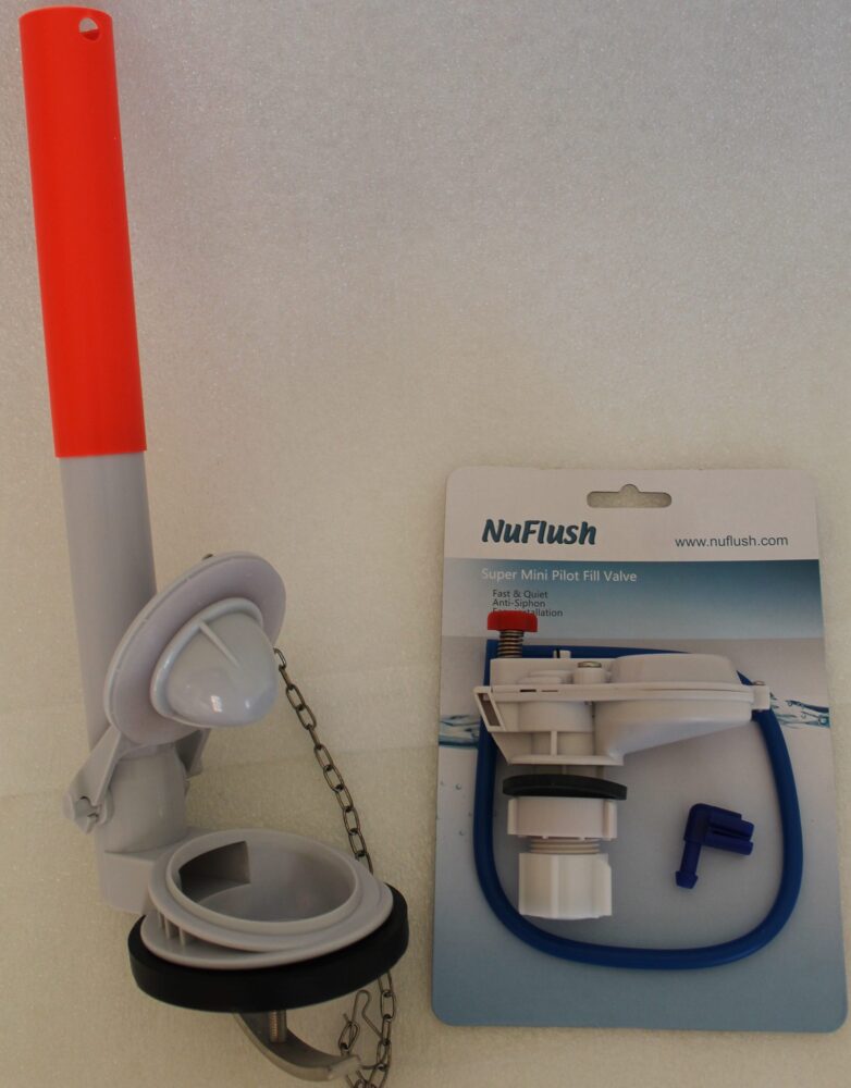 Fast And Quiet Mini Fill Valve And 2.5inch Flush Valve For One Piece