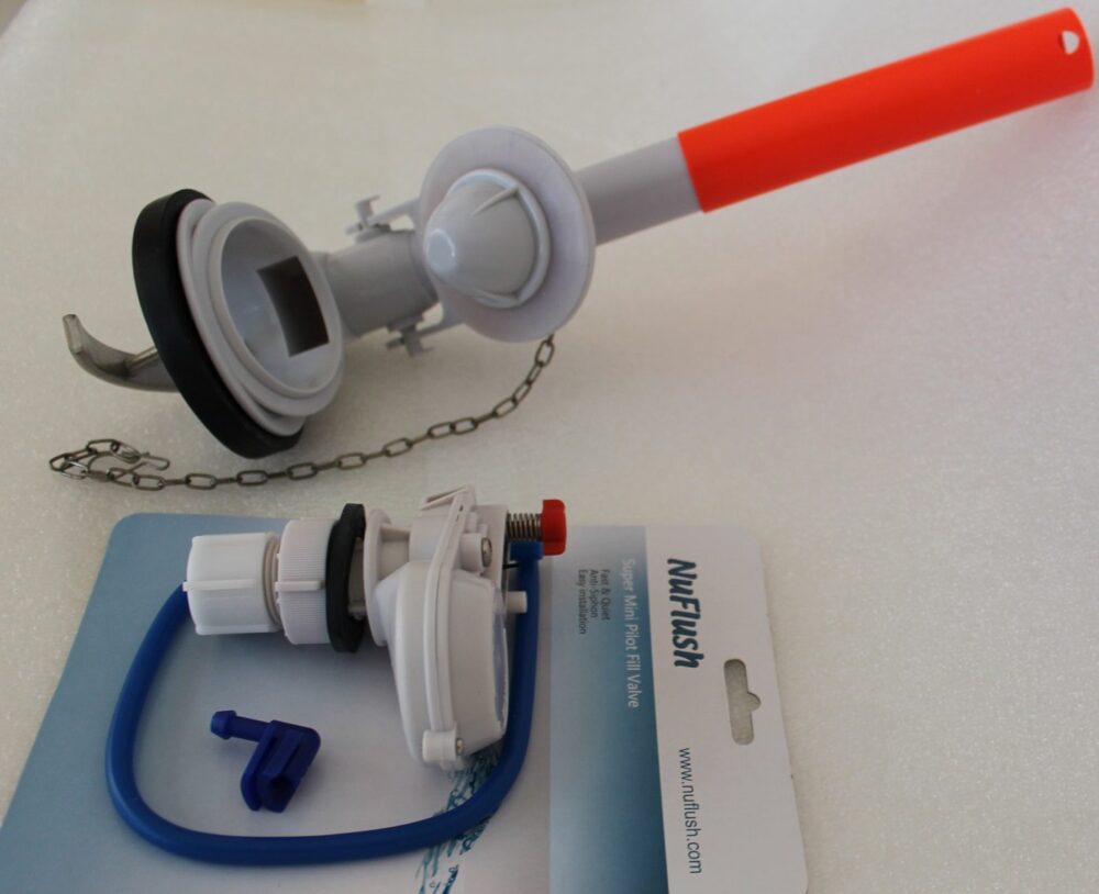 Fast And Quiet Mini Fill Valve And 2.5inch Flush Valve For One Piece