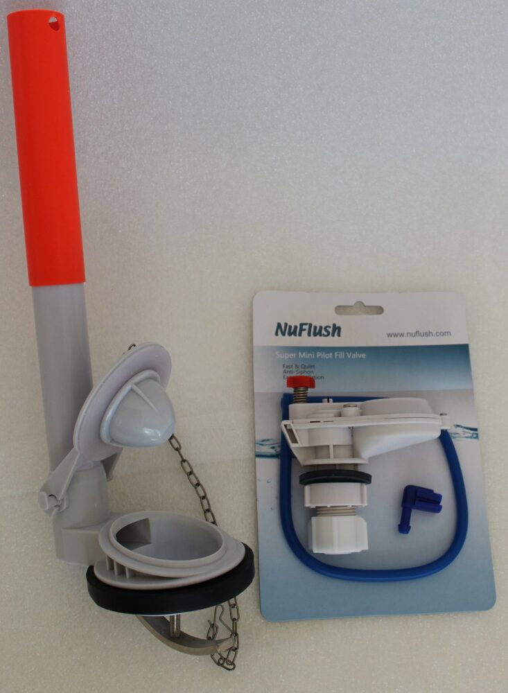 Fast And Quiet Mini Fill Valve And 2.5inch Flush Valve For One Piece