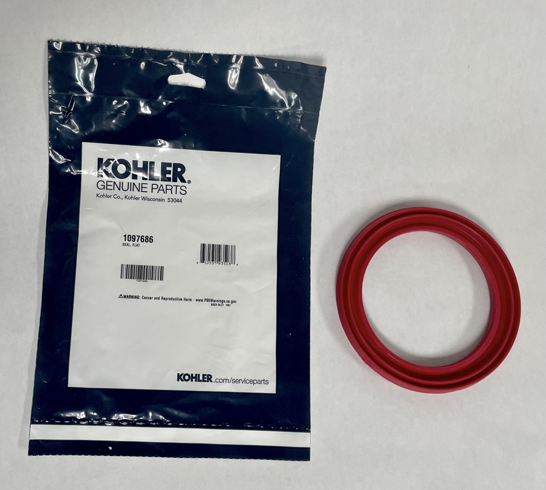 Kohler 1097686 Flush Valve Gasket For One Piece Toilets - NuFlush