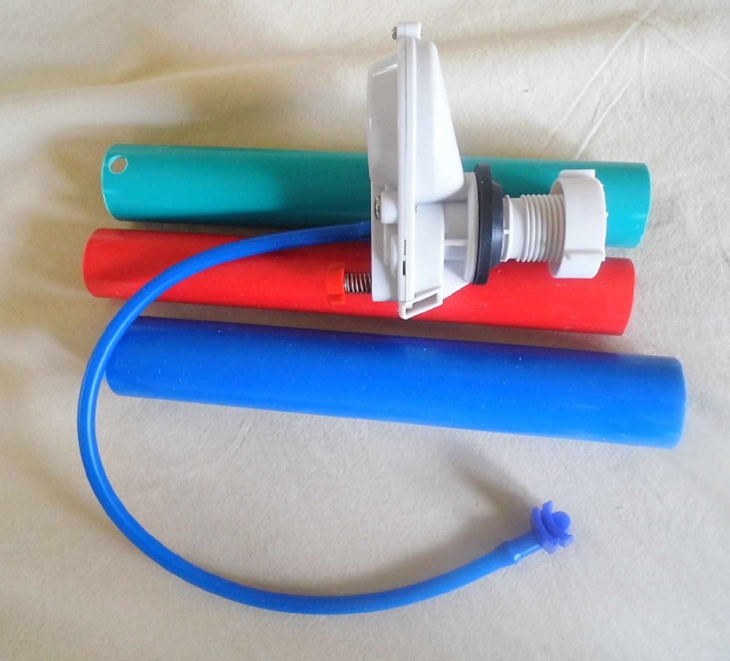 Duravit Hispeed Fill Valve And Three Overflow Extension Tubes NuFlush