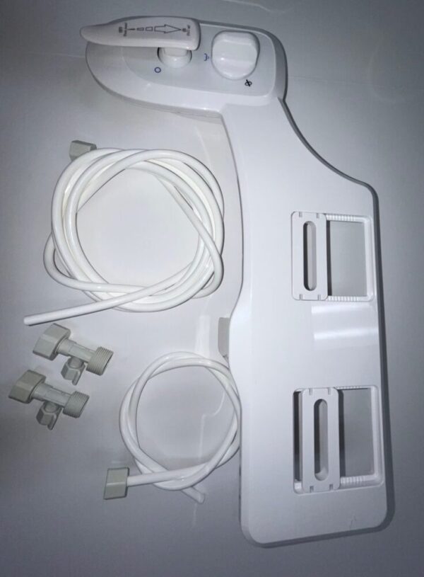 Bidet For Toilet Seat Conversion Kit With Hot And Cold Water Connection