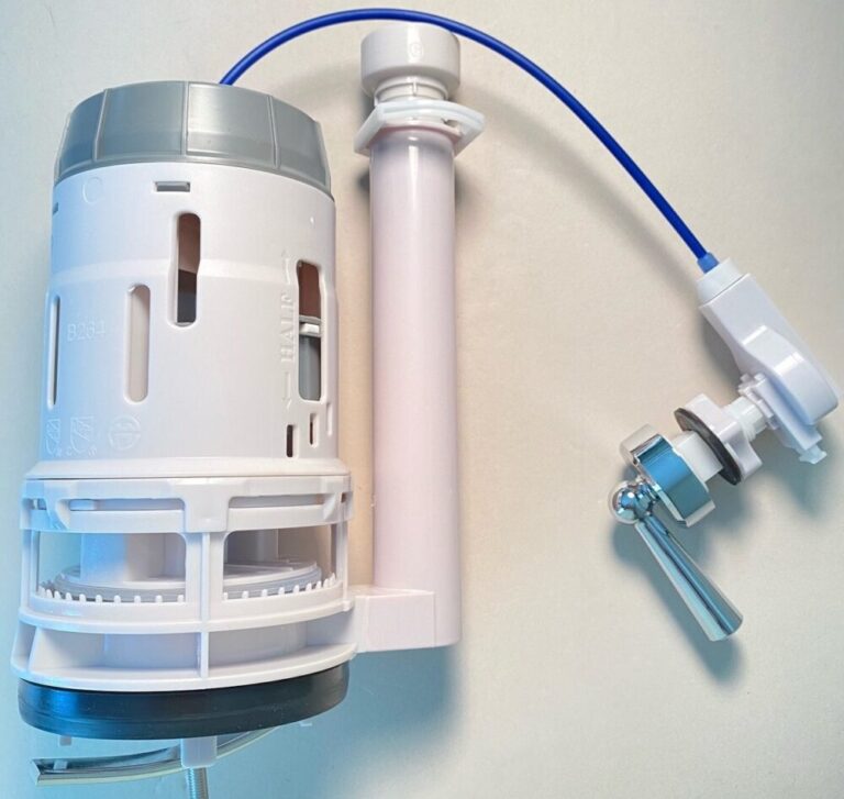 3 inch, Dual Flush with Cable Activated Flush Handle for Two Piece