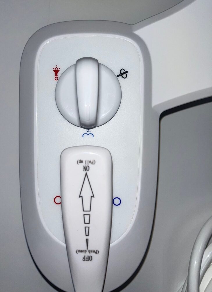 Bidet For Toilet Seat Conversion Kit With Hot And Cold Water Connection