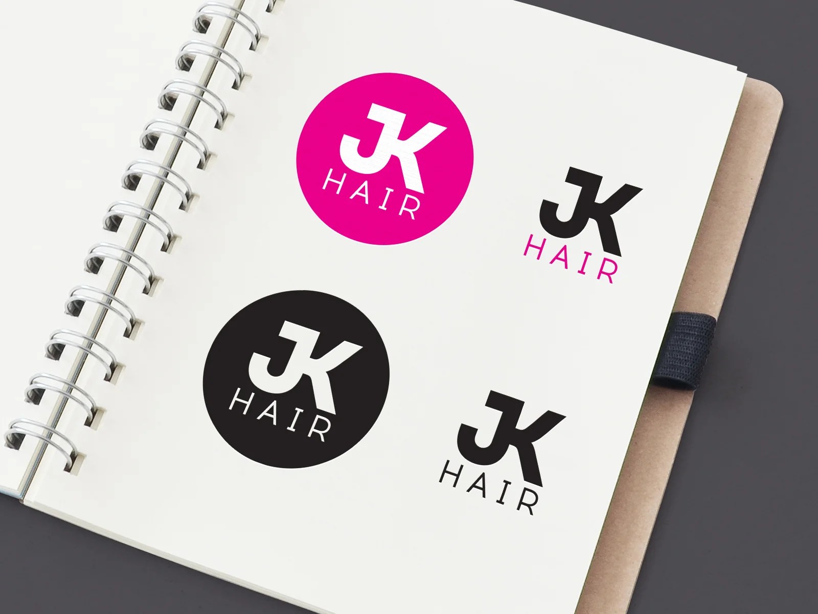JK Logotype & Business Card Nuforms Design