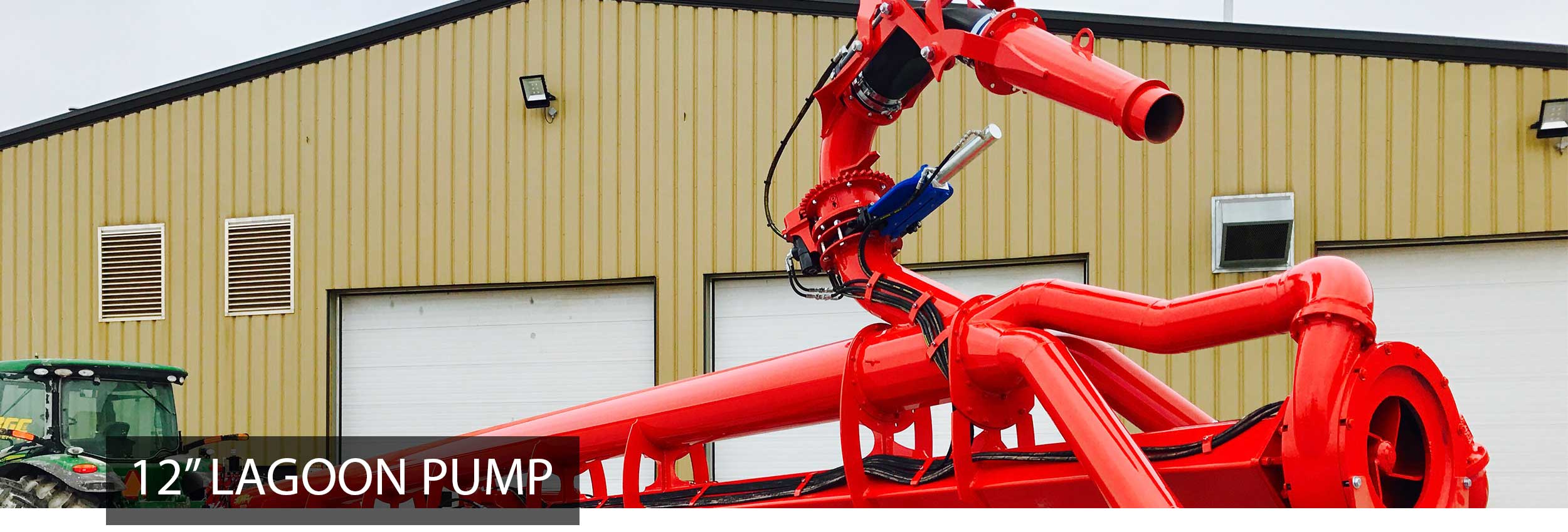 12" Lagoon Pump with Triple Port Housing Nuhn Industries Ltd.