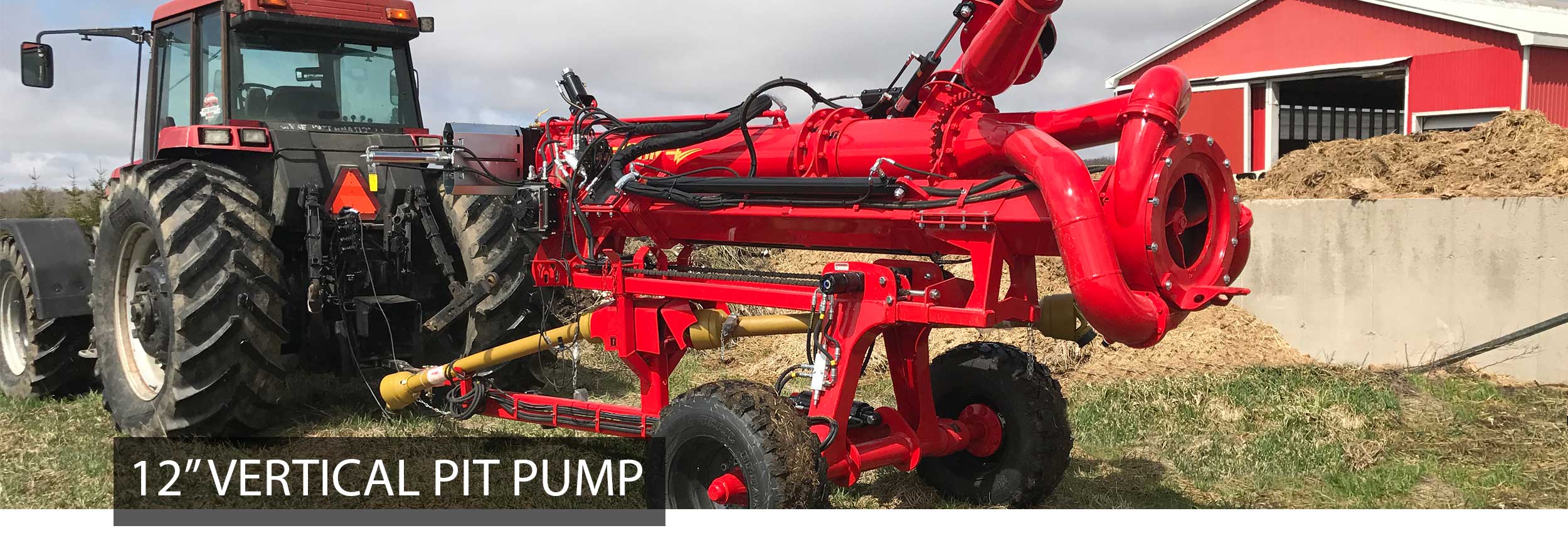 12" Vertical Pit Pump with Triple Port Housing Nuhn Industries