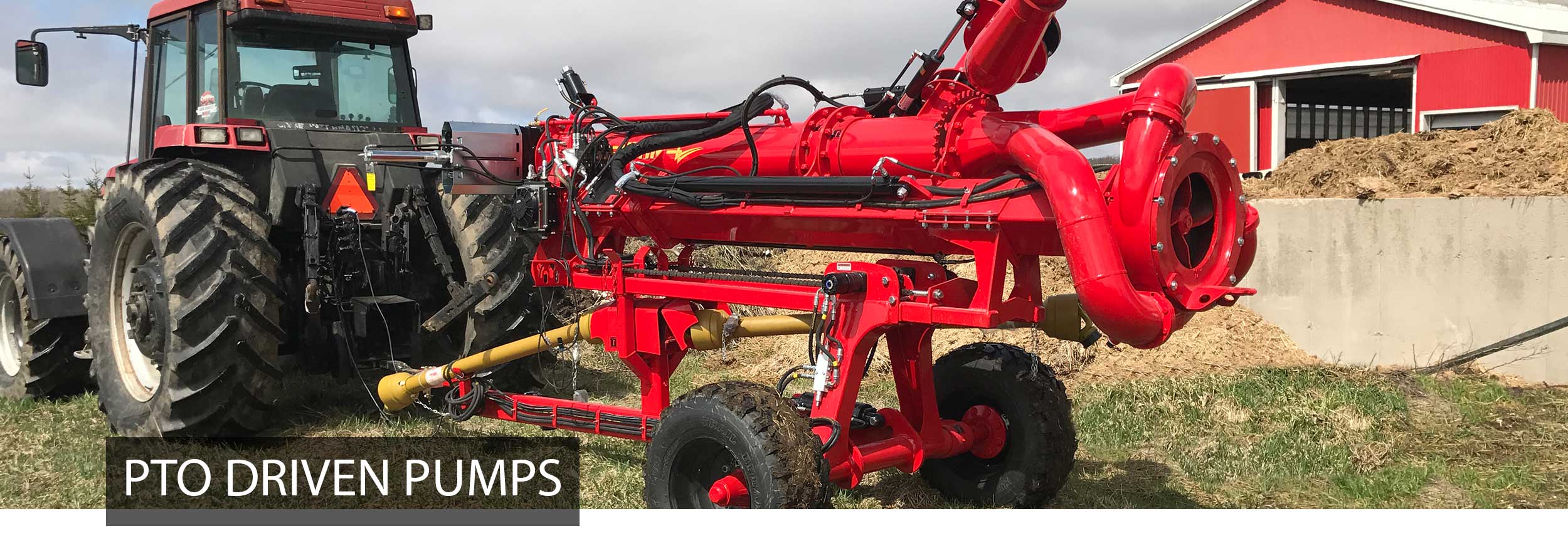 PTO Driven Manure Pumps with Triple Port Housing Nuhn Industries